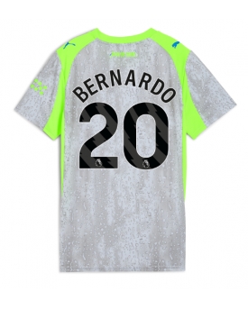 Manchester City Bernardo Silva #20 Tricou Fotbal Replică 2025-26 Femei Treilea